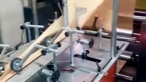 Paper Gift Bag Making Machine