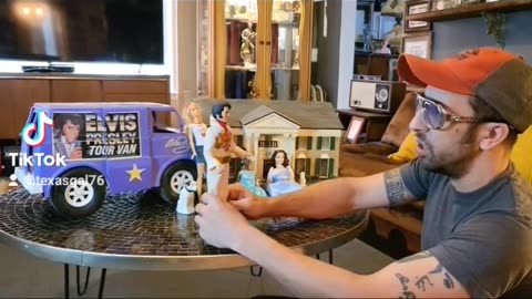 Catching My Boyfriend Playing With His Elvis Dolls