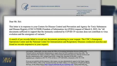 CDC FAILS TO PROVE COVID SHOT VARIANT CLAIM