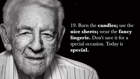 45 life lessons by 90 years old person