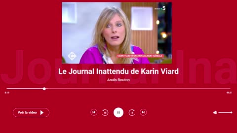 Karin Viard : "Ceux qui ne veulent pas se vacciner, s’ils ont le Covid. Qu'ils se débrouillent"