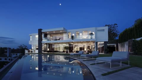 Inside an Incredible Bel Air Modern Home with Stunning City Views