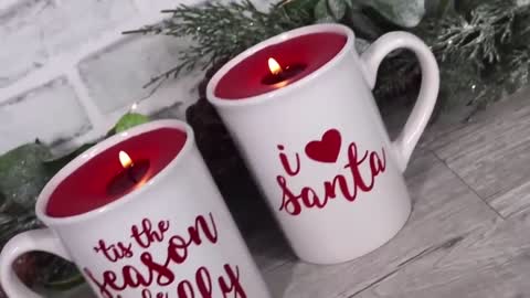 Quick and simple dollar tree candles