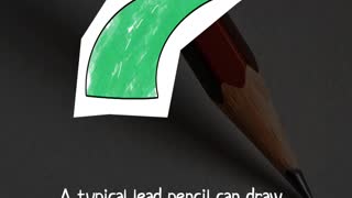 What distance can you draw with one pencil?