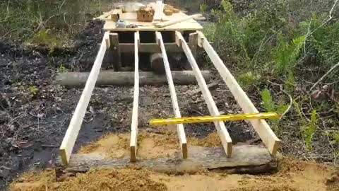 Foot Bridge Construction