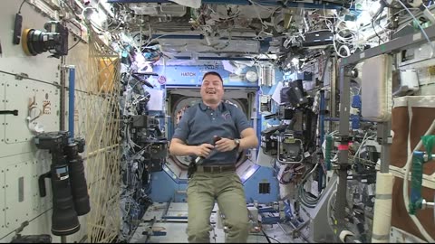 Space Station Crew Member Discusses Life in Space with Baltimore Media