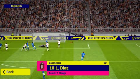 Luiz Diaz skills and goals. Football rumble