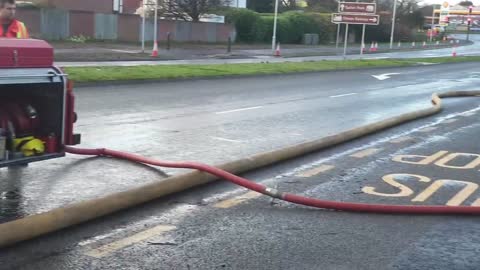 KIDDERMINSTER FIRE HOO BROOK INDUSTRIAL SITE WORCESTERSHIRE