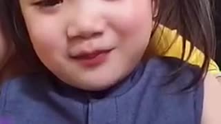 3-year-old baby singing super draft