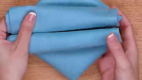 Card Napkin Fold For your Holiday Table
