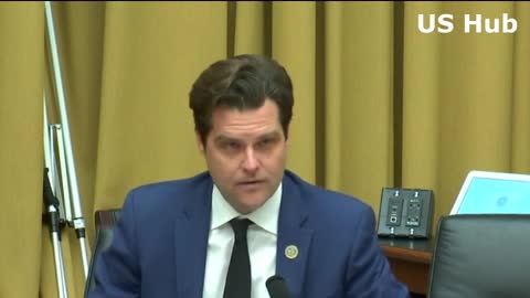 Matt Gaetz: 'A House Democrat Chairman Did Something That Was Explicitly And Undeniably Racist'