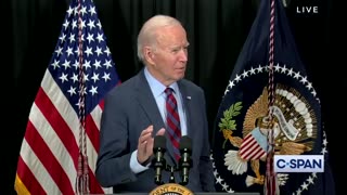 Biden: “I cannot prove what I’m about to say,” but Hamas attacked Israel