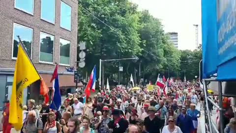 100,000 RISE UP to Support DUTCH FARMERS against GLOBALISTS!!!