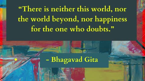 Quotes from Bhagavad Gita