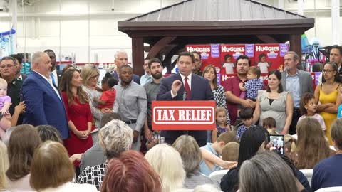 Gov. Ron DeSantis Signs Largest Tax Relief Package in Florida History