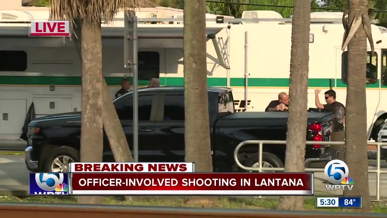 Officer-involved shooting in Lantana