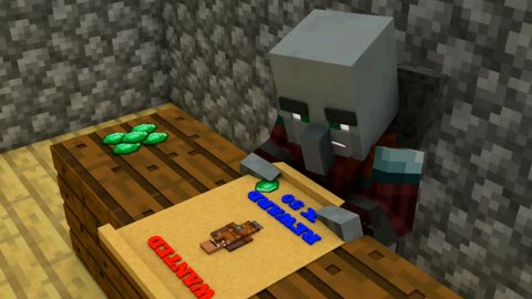 Villager Pillager life FULL EPISODE Minecraft Animation