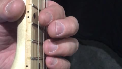 Guitar Rote Exercises - Setting The Gap Between Finger And String