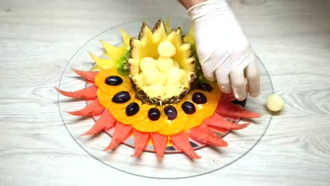CREATIVE FRUIT IDEAS | Food decoration | Art Carving Fruit