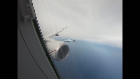 Unsafe Unprofessional Interception by Russian SU-35s over the Mediterranean Sea