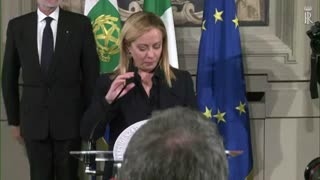 Giorgia Meloni announces new government after being named prime minister of Italy