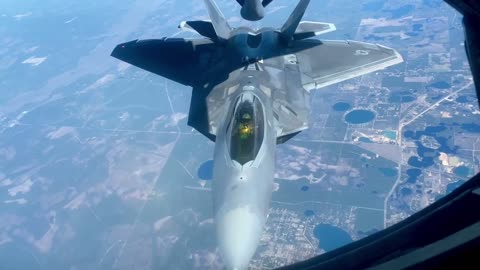 U.S. Air Force F-22 Raptor with the 325th Fighter Wing at Tyndall Air Force Base