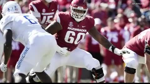 26-Year-Old Former Razorback Lineman Dies from Heart Attack