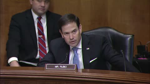 Rubio Speaks At Senate Foreign Relations Committee Hearing On Venezuela