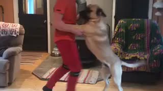 Dancing with my buddy
