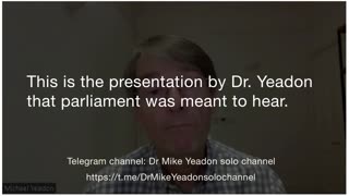 Mike Yeadon: Address to UK parliamentary special meeting: 4 December, 2023.