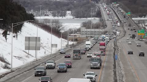 Freedom Convoy - March 4, 2022 - Hudson, WI