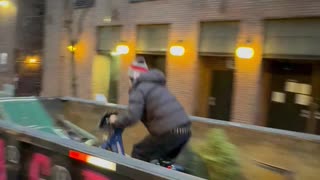 City Bike Stunt Gone Wrong