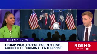 TRUMP Indicted For FOURTH TIME ON RICO Charges: 'Witch Hunt Continues'?: Rising Reacts