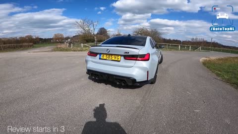 BMW M3 G80 Competition REVIEW on AUTOBAHN by AutoTopNL