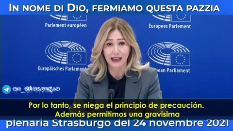 Francesca Donato. Diputada al Parlamento Europeo. Covid 19 Plandemia Coronavirus