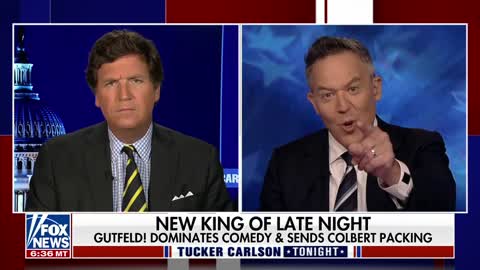 Greg Gutfeld joined 'Tucker Carlson Tonight'