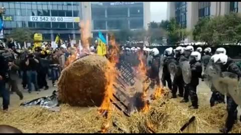 Well looks like the Farming Food Revoultion has begun in the Netherlands.