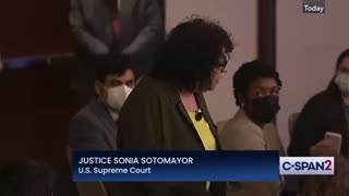 Sotomayor NUKES Hillary's LIES About Justice Thomas -- "He Cares Deeply... About People"