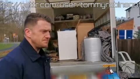 Tommy Robinson: disabled mother of a rape gang survivor. been moved out of the Telford area