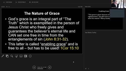 Wednesday May 22, 2024 Foundations II: Apologetics, Merited & Unmerited Grace
