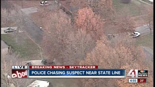 Police Chase Leads to Foot Pursuit...Suspect On The Loose