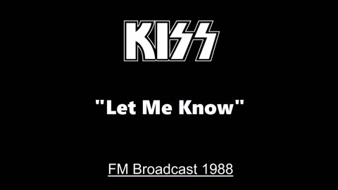 Kiss - Let Me Know (Live in Cleveland, Ohio 1975) FM Broadcast