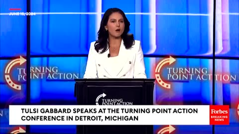 BREAKING NEWS: Tulsi Gabbard Torches 'Unrecognizable' Democratic Party In Fiery Remarks In Detroit