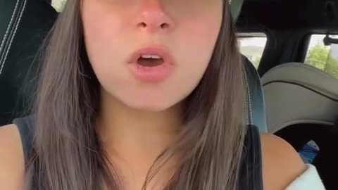 Young Patriot Female Speaking her mind.