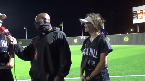 Rockhill (TX) Pitcher Taylor Hagen & Utility Emma Klaire Hill