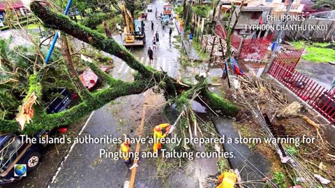 Super Typhoon hits Philippines, And other Disasters in the world