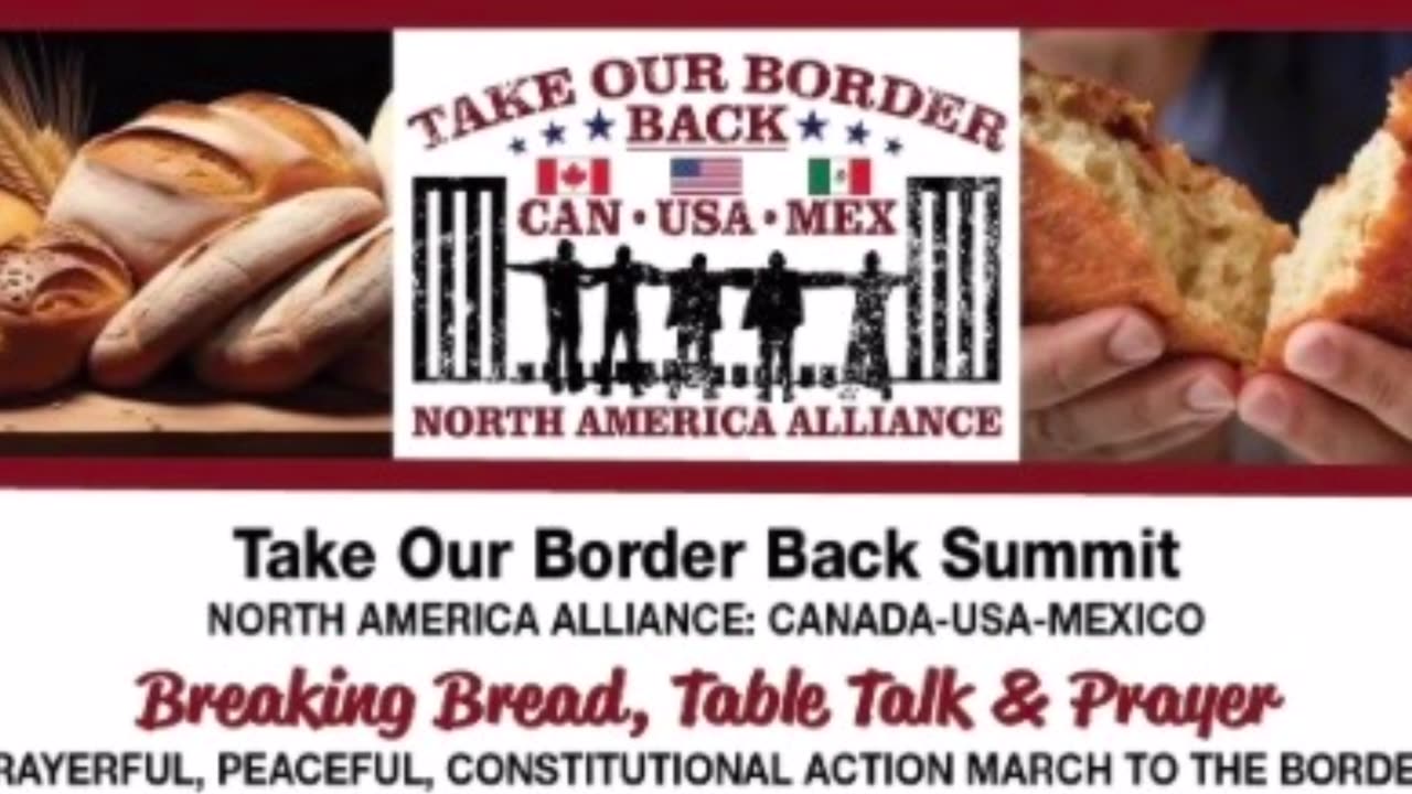 Live - Take Our Border Back Summit - San Ysidro Ca - San Diego