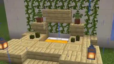 Minecraft - how to build a bed - how to build #shorts #minecraft #howtobuild #minecrafthack