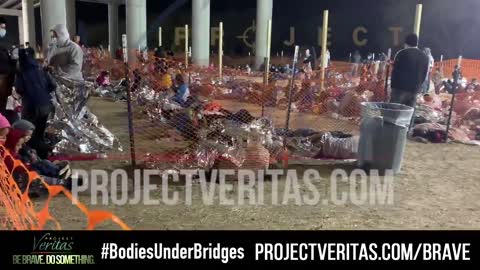 Project Veritas Video Reveals Makeshift Migrant Facility Under Bridge