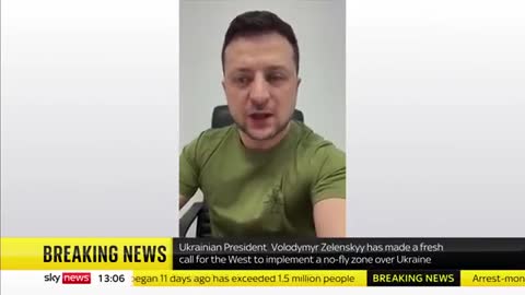 Ukraine Invasion- President Zelenskyy says Russian missiles destroyed Vinnytsia airport